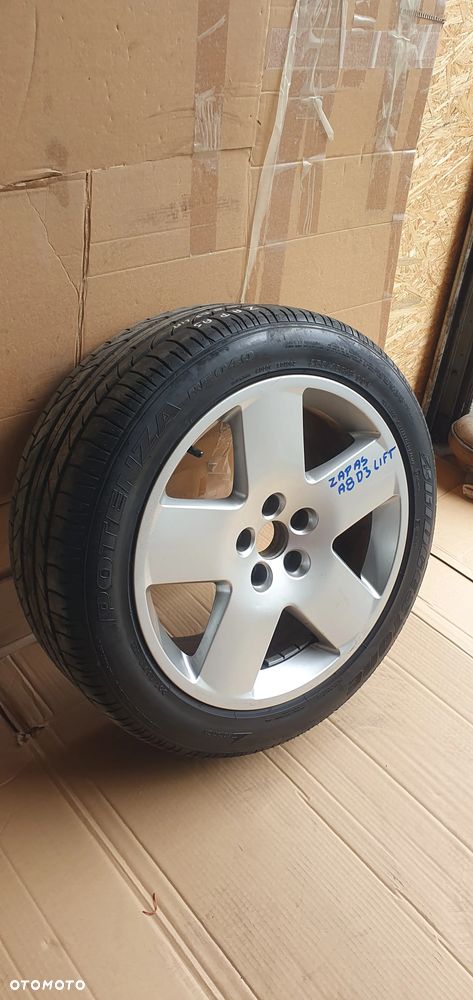 Koło zapasowe dojazdówka zapas Alufelga 5X112 R18 8.5J ET45 Audi A8 D3 4E0601025M - 4