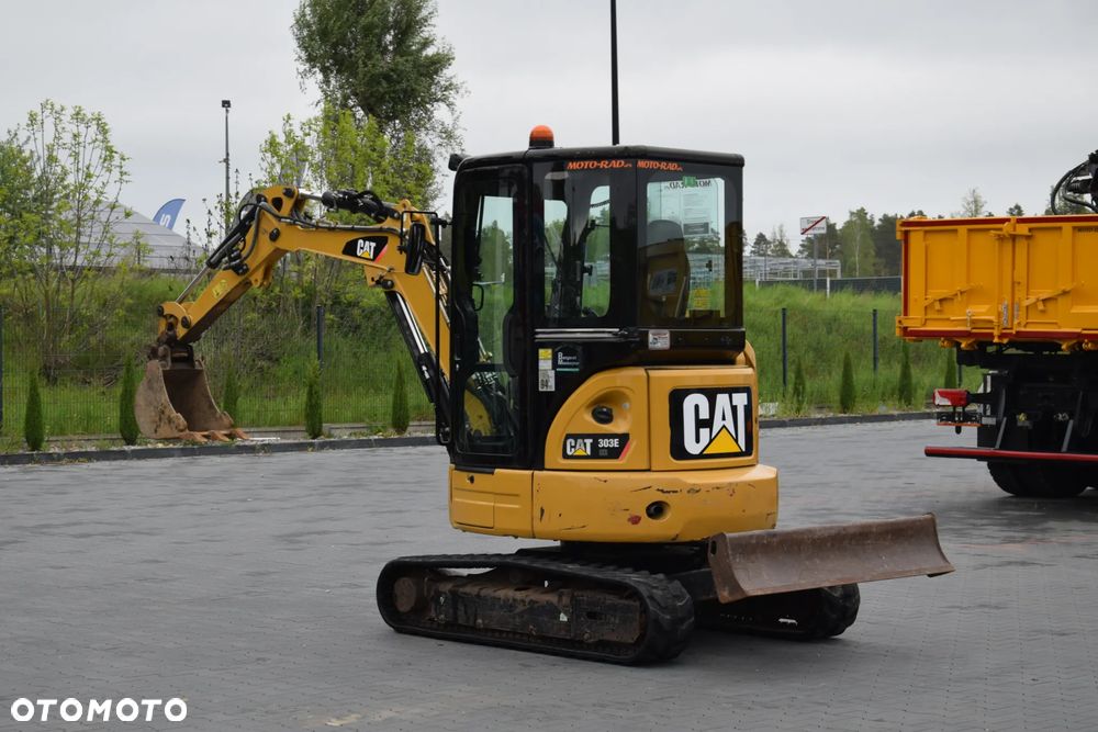 Caterpillar 303E / MINI KOPARKA / GĄSIENICE / 3374 MTH / DODATKOWY OSPRZĘT / SPROWADZONA - 7