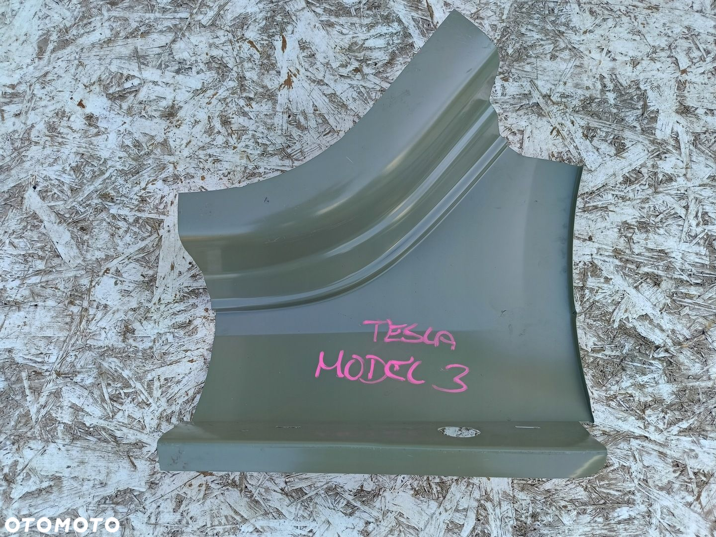 TESLA MODEL 3 III 17- PRÓG SŁUPEK C ZEJŚCIE KOLANKO PRAWY TYŁ 1073736-SC-R - 5
