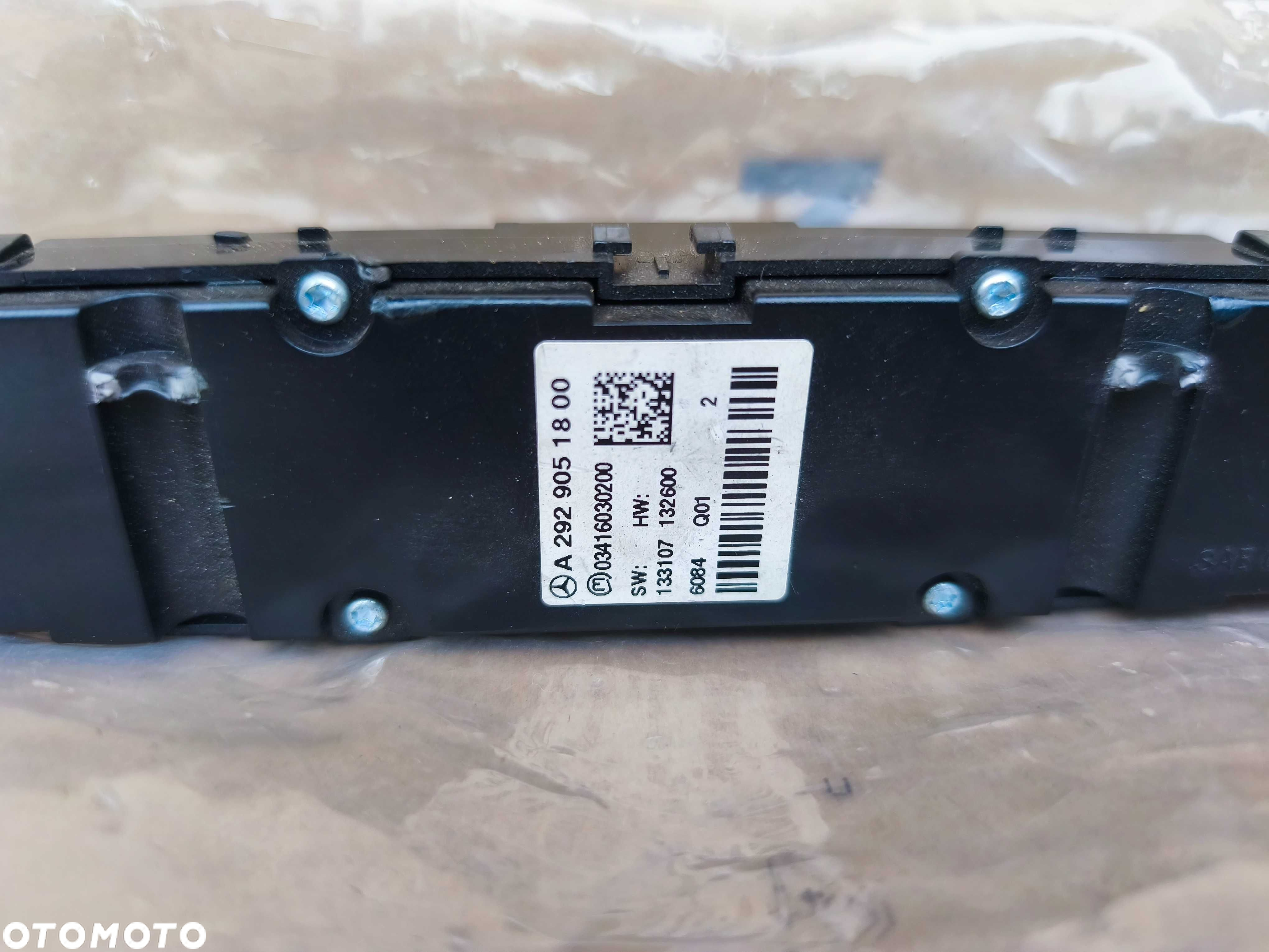 Mercedes GLE X166 GLS W166 panel przełączników awaryjnych 292.905.1800 - 7