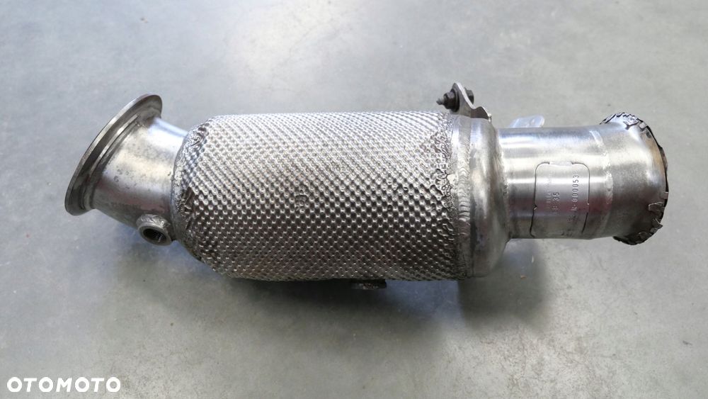 bmw f22 f87 m135 m235 downpipe katalizator sportowy n55 hjs motorsport - 2