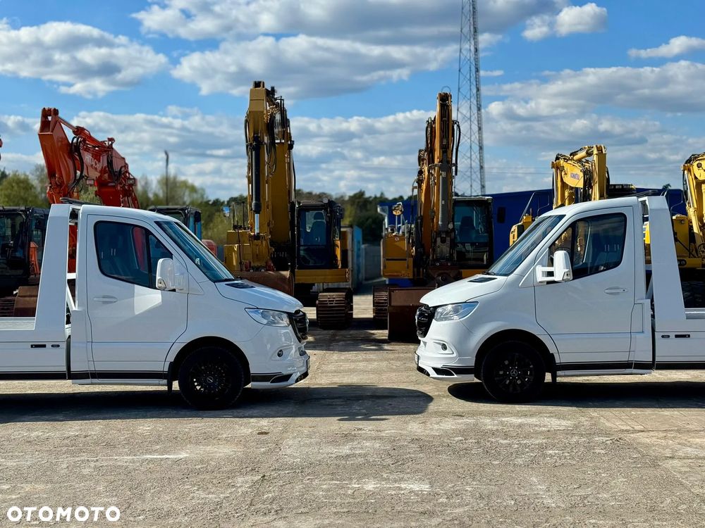 Mercedes-Benz Sprinter 317 Autolaweta najazd alu Hak 3500kg - 13