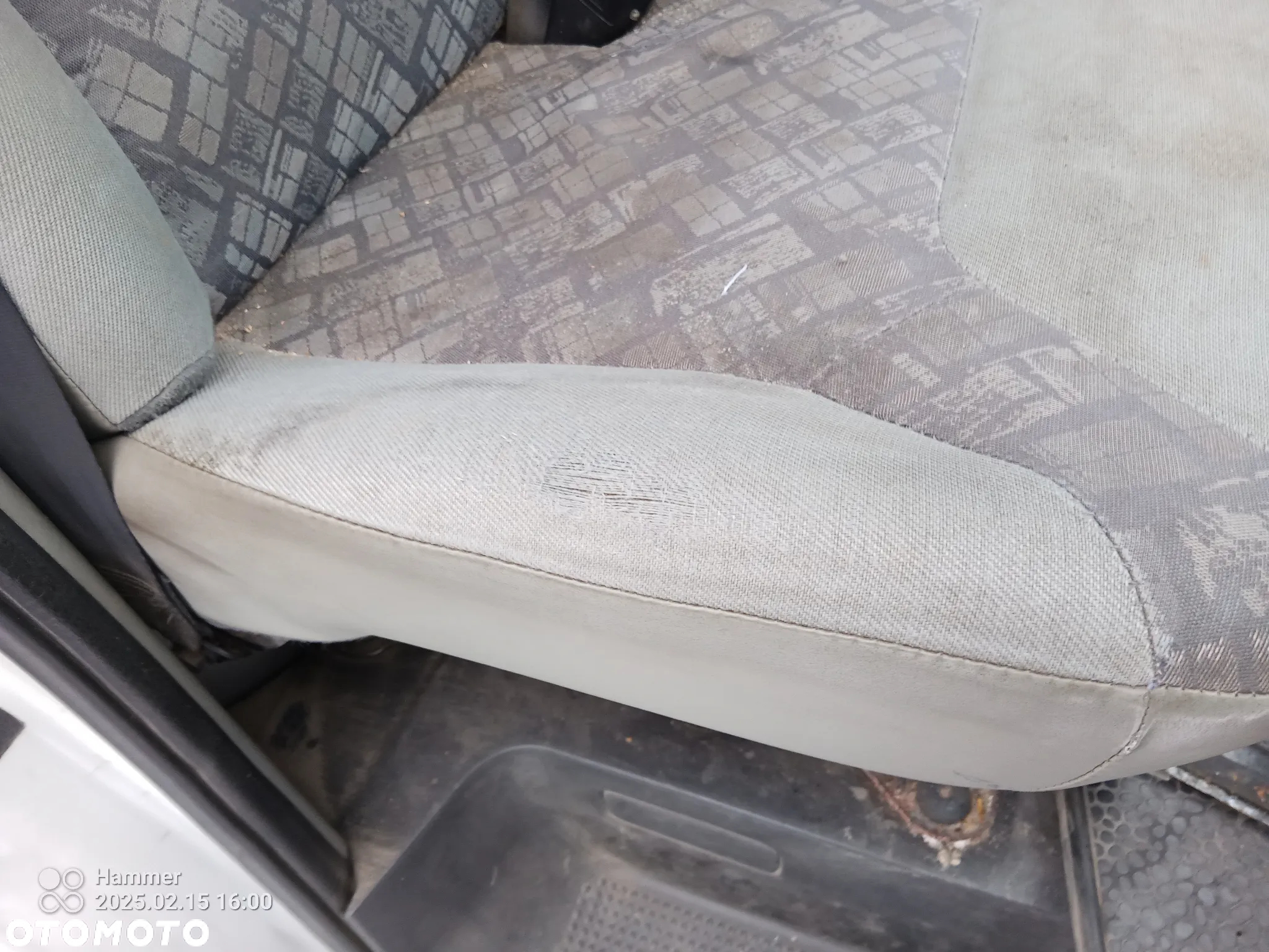 TRAFIC II VIVARO A fotel ławka pasażera BYDGOSZCZ - 3