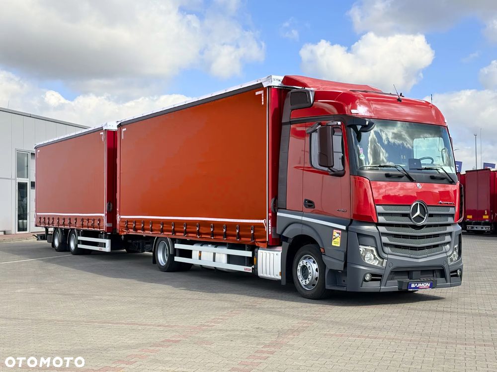 Mercedes-Benz ACTROS L 1840 / ZESTAW TANDEM 120 M3 / 7,75 M + 7,75 M / SALON PL - 3