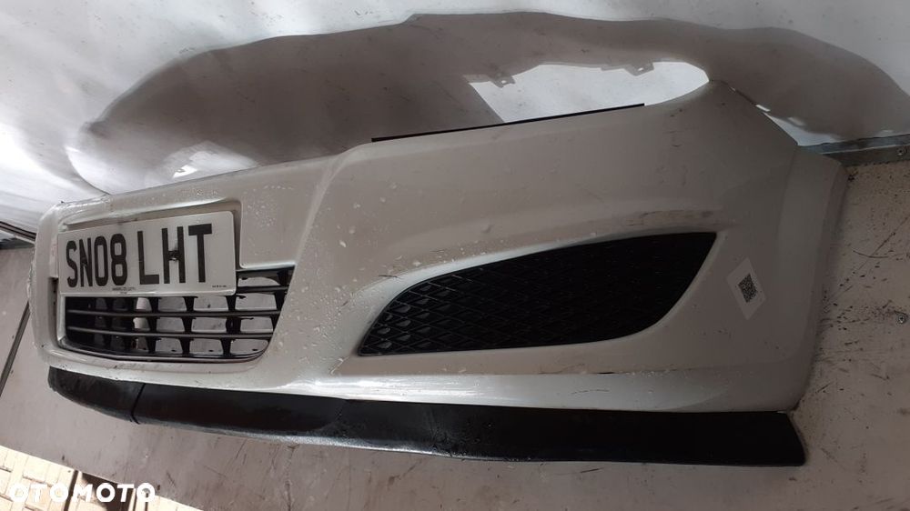 + ZDERZAK PRZÓD PRZEDNI DO OPEL ASTRA H 3 III Y474 BIAŁA LIFT FL - 3