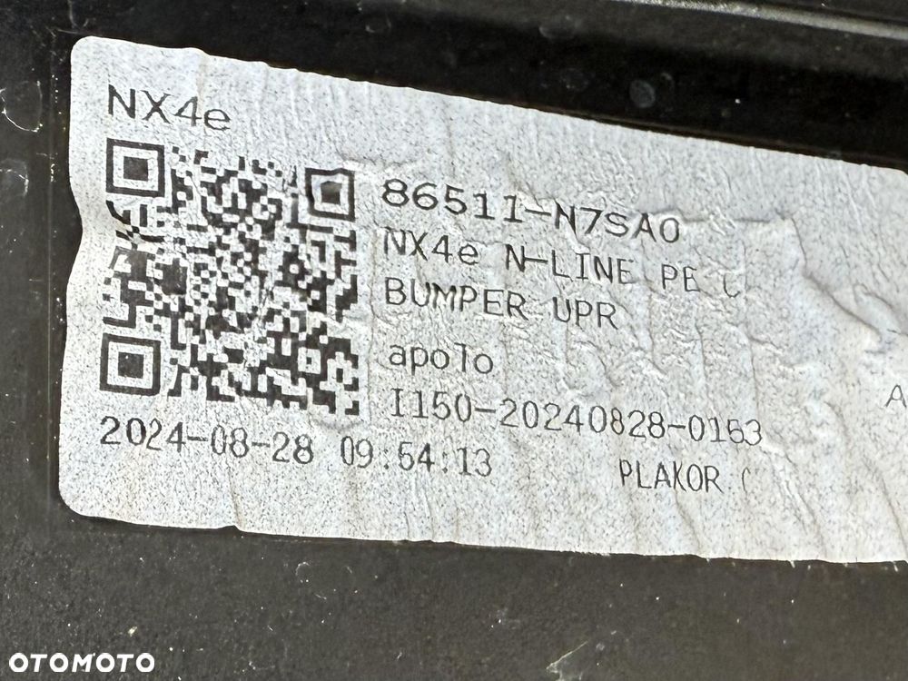 HYUNDAI TUCSON IV N-LINE ZDERZAK PRZEDNI PRZÓD 86511-N7SA0 - 15