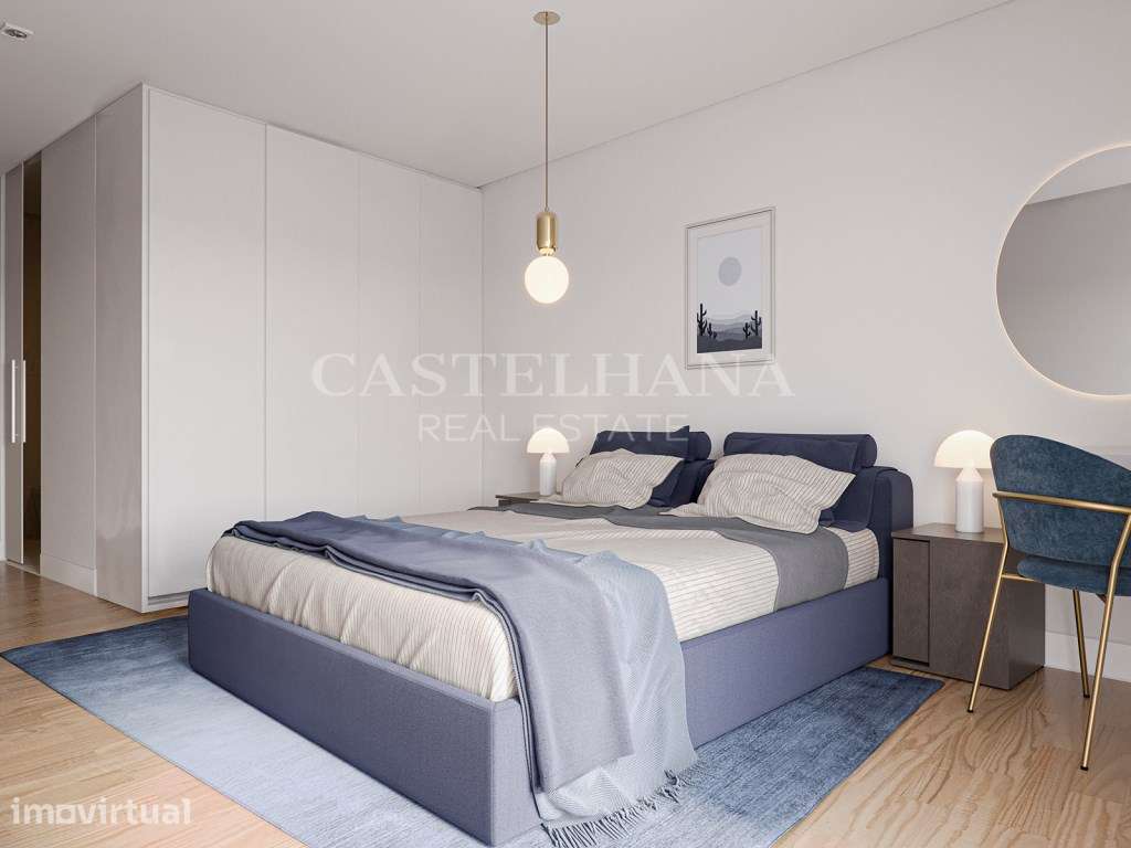 Apartamento T2 com varanda no mais recente condomínio no Porto - Grande imagem: 3/38