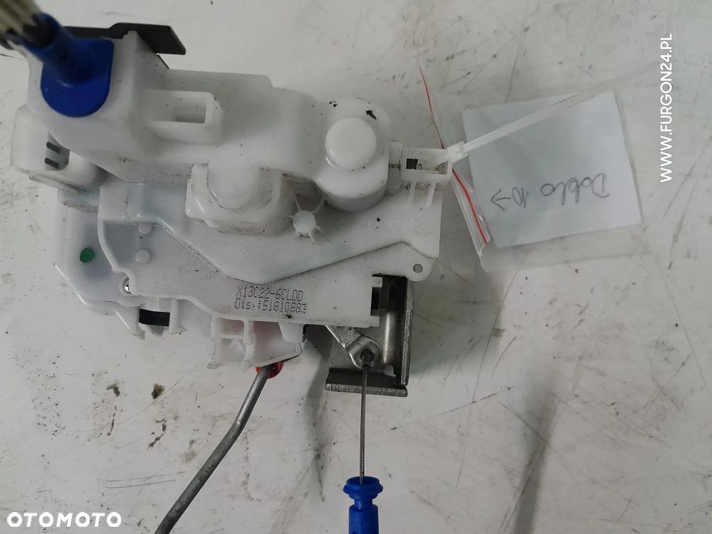 ZAMEK DRZWI PRAWY PRZÓD FIAT DOBLO OPEL COMBO 10- 51810883 - 3