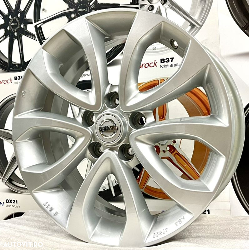 Jante Nissan Juke , Qasqai, Leaf, Murano, X-trail, noi, originale , 17 inch - 3