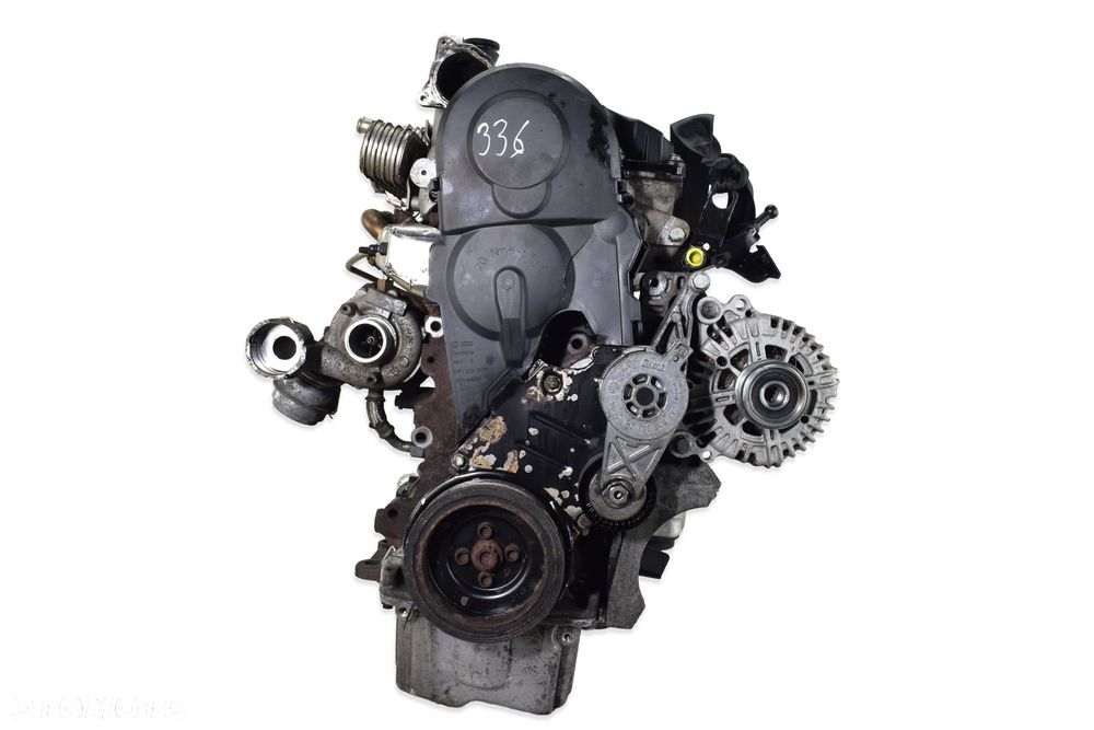 Silnik PASSAT B6 GOLF V TOURAN OCTAVIA II TOLEDO 1.9TDI 105KM BXE KOMPRESJA - 11