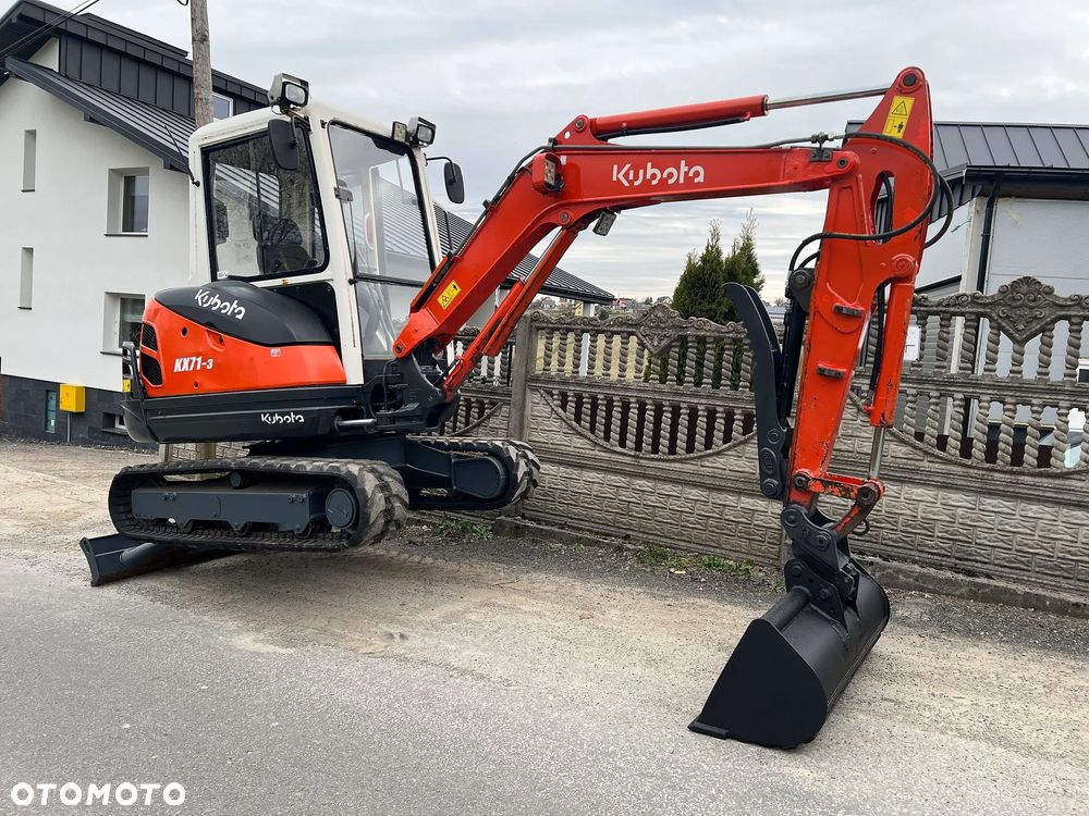 Kubota KX 71-3 | Minikoparka Kubota KX71 | 3 Tony | Silnik 4 Cylindry | Ząb Hydrauliczny | Stan Bardzo Dobry | CENA BRUTTO | UMOWA | Mini Koparka | - 12
