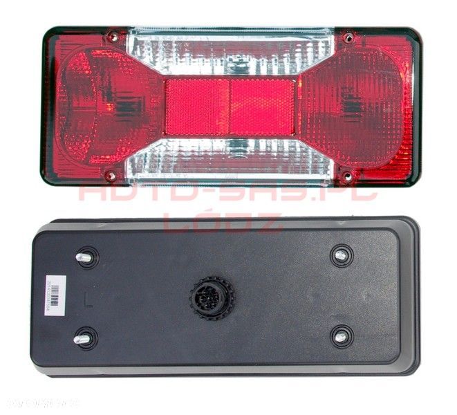 LAMPA TYLNA LEWA IVECO DAILY SKRZYNIOWY KONTENER - 1