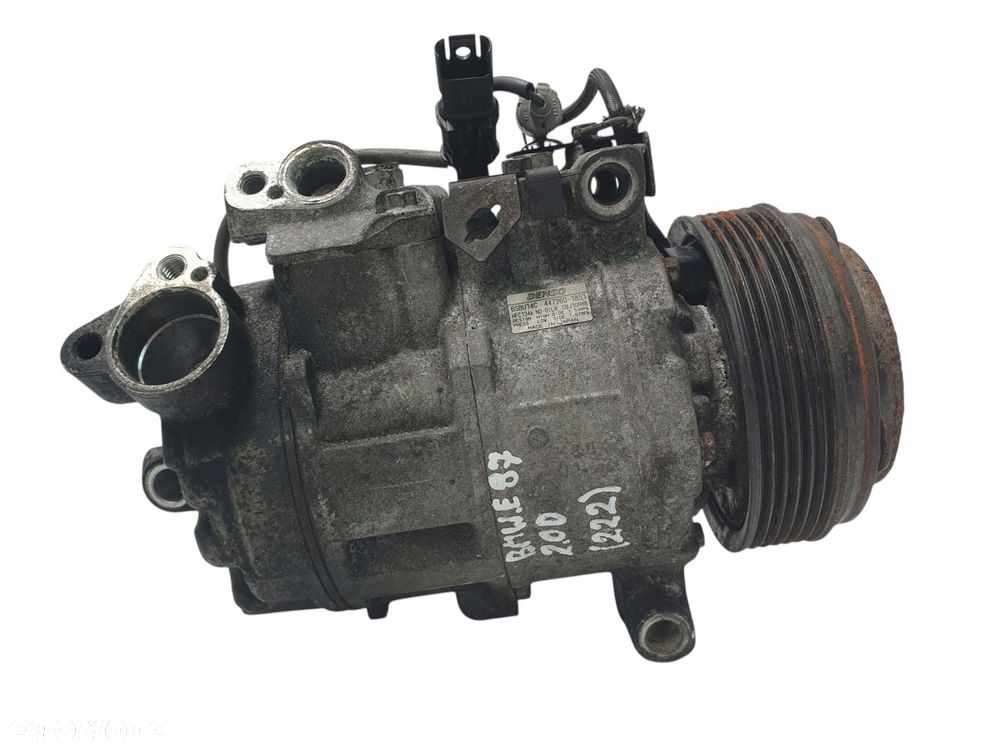 SPRĘŻARKA KLIMATYZACJI BMW E87 E88 E90 E91 E83 X3 2.0 D N47D20 447260-1851 - 1