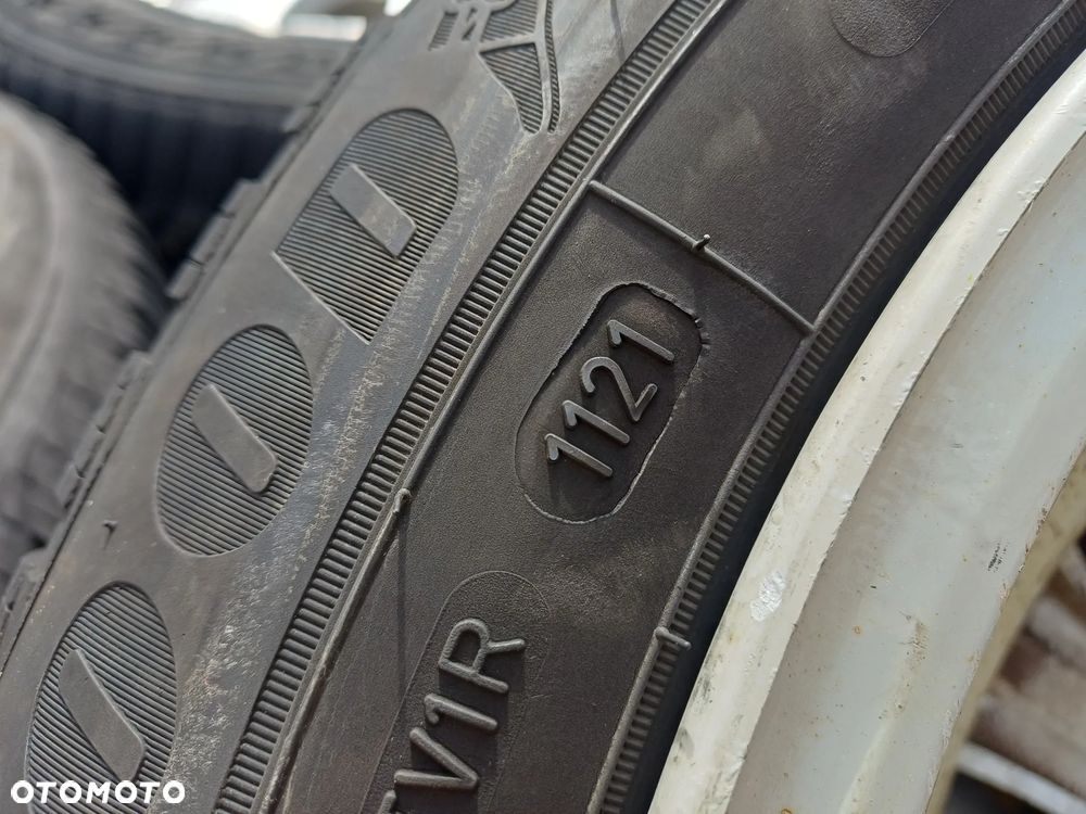FELGI Z OPONAMI KOŁA ALUMINIOWE MERCEDES R15 5X112 66,6 mm OPONY GOODYEARS R15 185/65 2021r ZIMA NR33 - 8