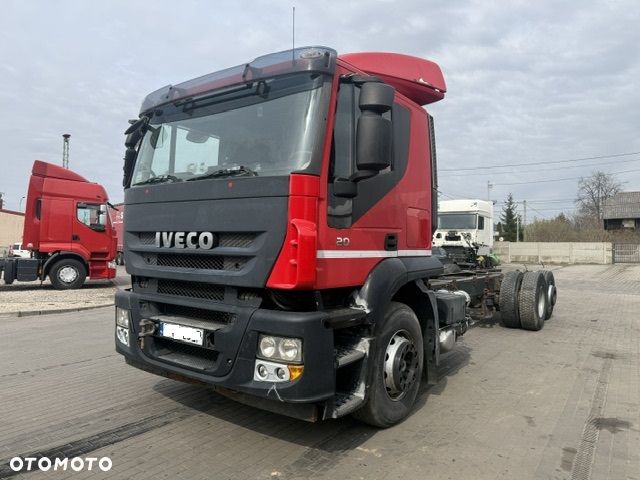 Iveco Stralis AT 260S42 Rama do zabudowy  Euro5 , 6x2 , Automat , USZKODZONY