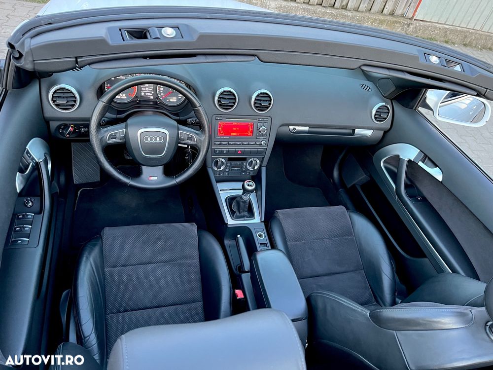 Audi A3 Cabrio 2.0 TDI DPF S Line Sportpaket - 11