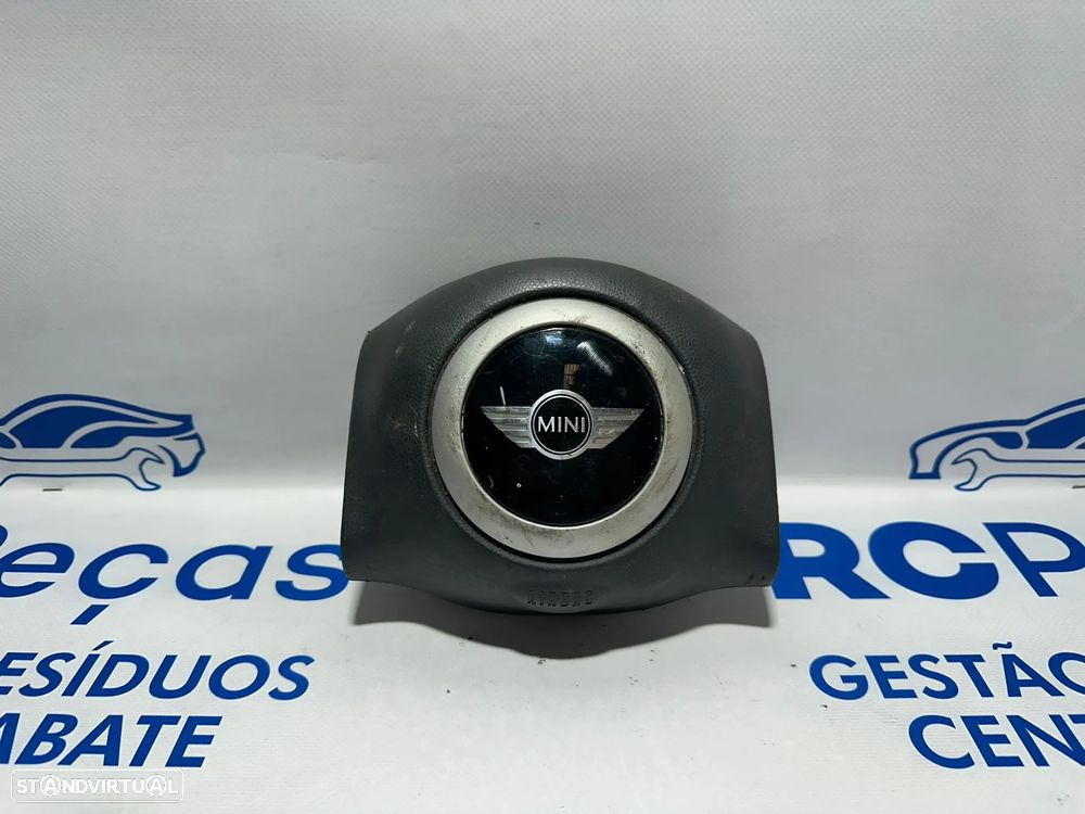 .Airbag Volante 2 Braços BMW Mini Cooper One S D R50 R52 Cabrio R53 6760366 2001 - 2007 - 2