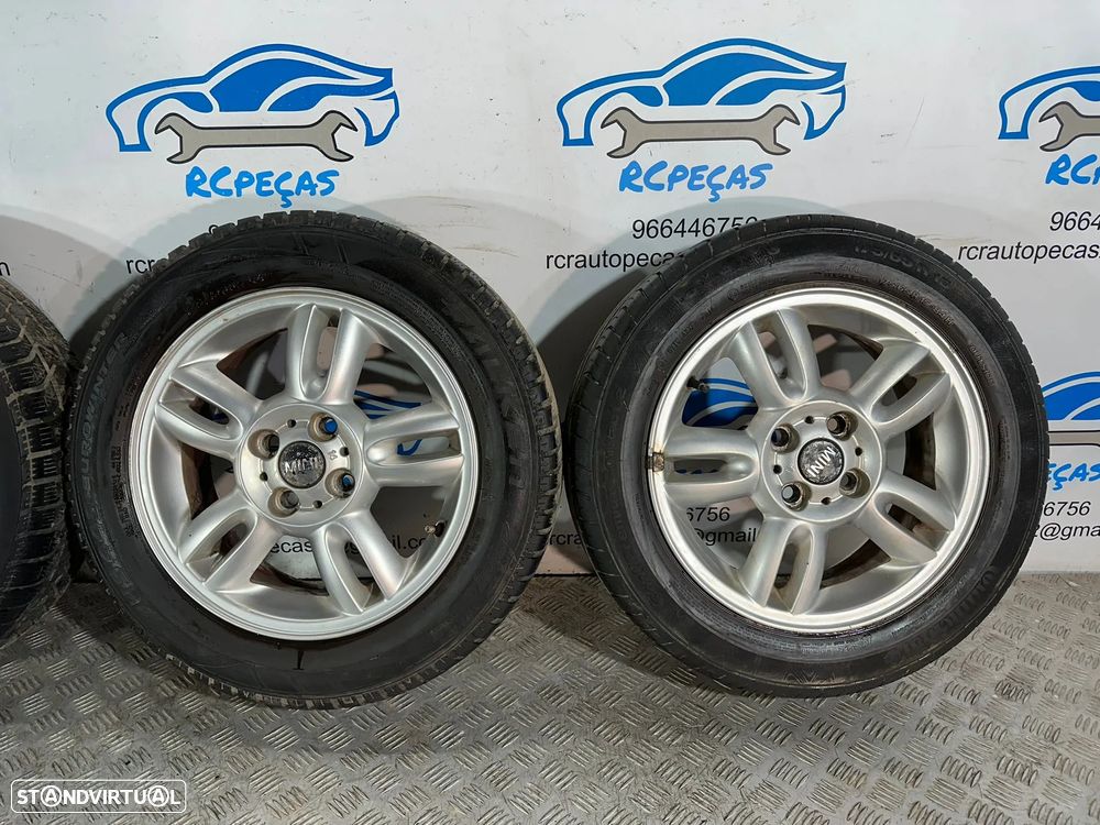 .Conjunto Jantes 15 Mini Cooper One 4x100 5.5J ET45 6791930 - 5