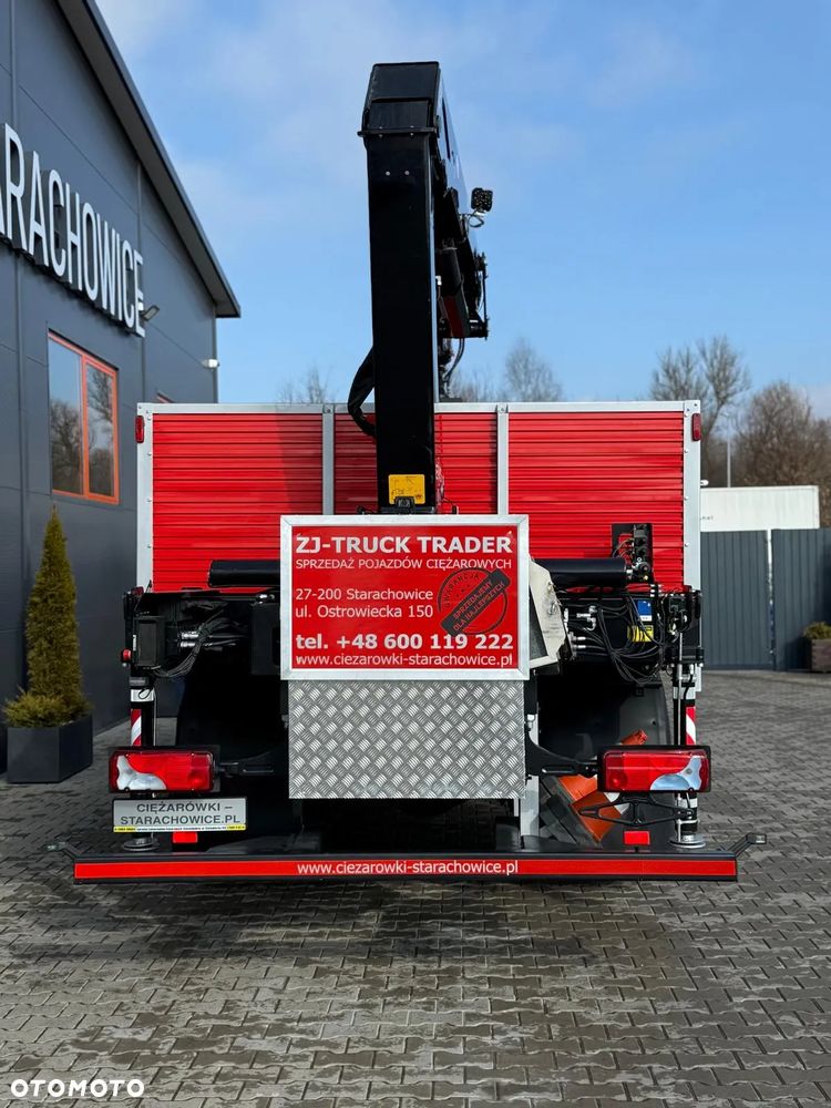 MAN TGM 18.250 // E6 // org. 92000km !!! // 4x2 // manual // skrzynia + HDS HMF z pilotem // TGS TGX TGL budowlanka żuraw dzwig kran crane - 18