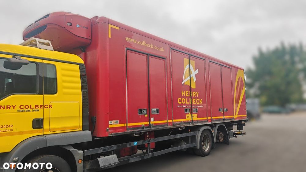 ZABUDOWA CHŁODNIA + AGREGAT dłu 9,10m szer 2,60m wys 2,66m podram 0,86m - 2