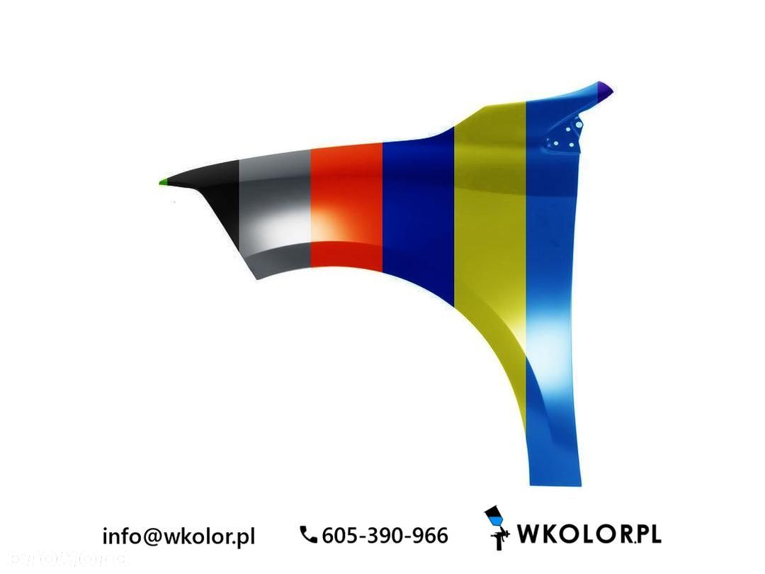 NOWY BŁOTNIK RENAULT FLUENCE 2014- LAKIEROWANY W KOLOR - 1