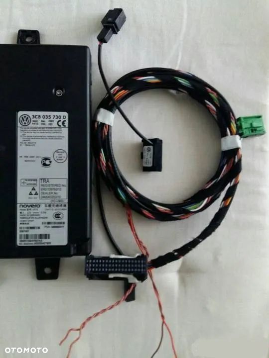 Moduł Bluetooth Premium RNS 510 RCD 310 , 315 VW Skoda 3C8.035.730 A B C D E wiązka - 1