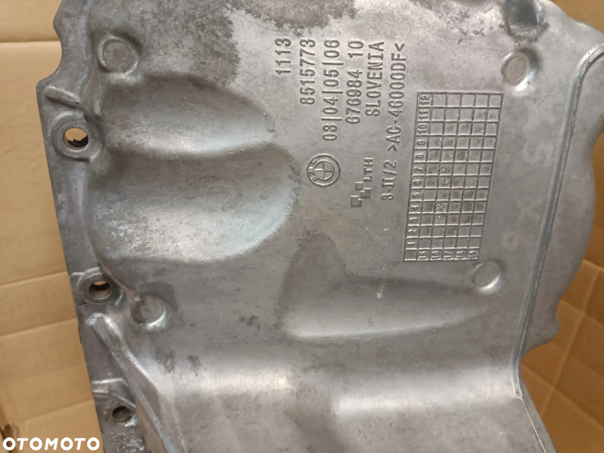 Miska olejowa 8515773 BMW X5 F15 X6 F16 3.0Dx 3.5Dx 4.0Dx - 2
