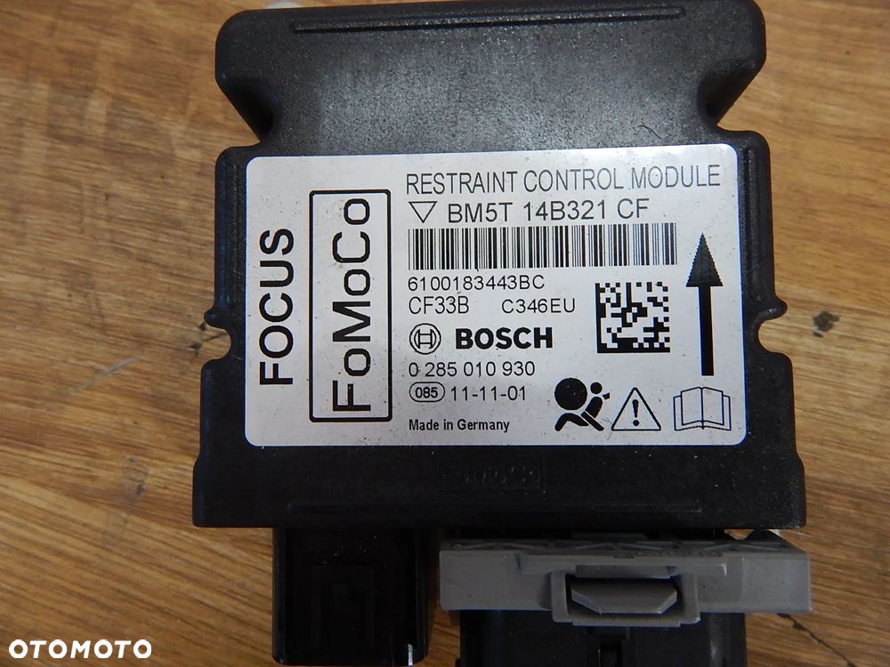 Deska rozdzielcza kokpit konsola pas bez airbag Ford Focus MK3 10-18 Łuków części - 4