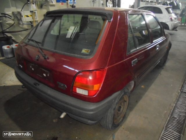 Carro MOT: G6A CXVEL: 87WTJB FORD FIESTA 1996 1.1I 50CV 5P VERMELHO GASOLINA - 3