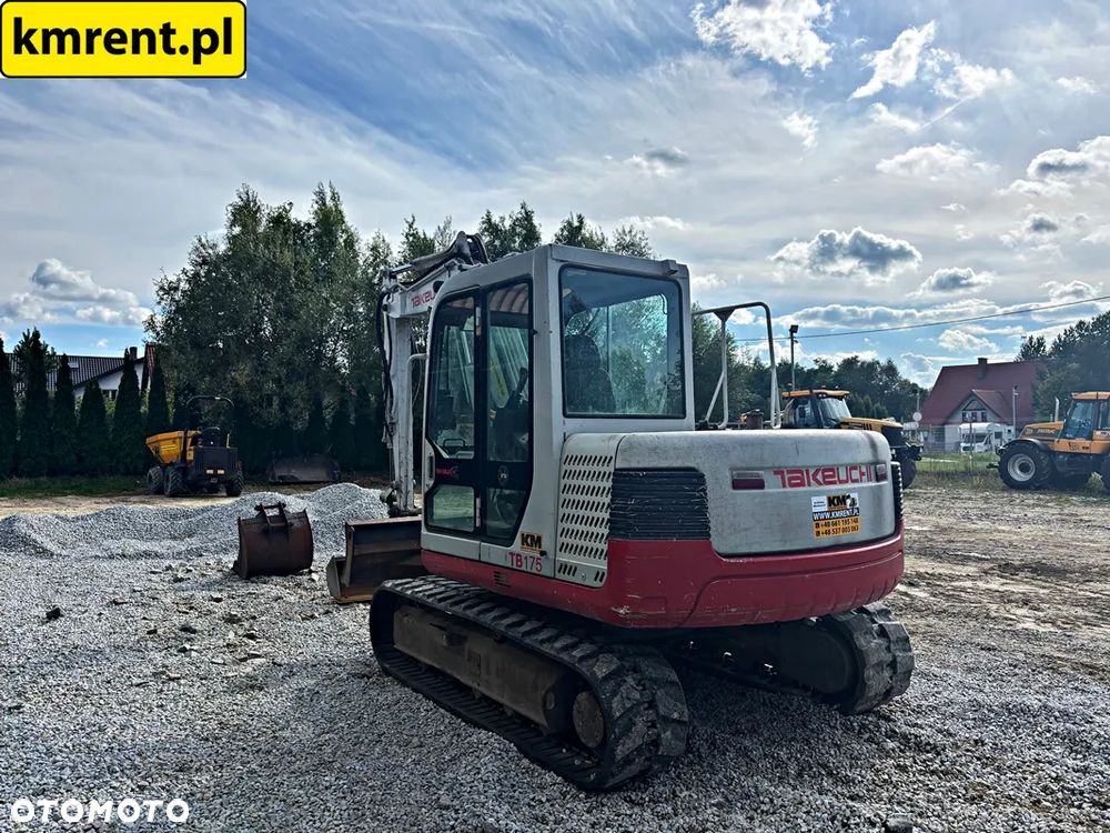 Takeuchi TB 175 MIDI-KOPARKA 2008R MTH: 5183 ! | Kubota KX080-3, KX080-4, Yanmar ViO75, ViO80, Komatsu PC78MR, PC78US, JCB 8080, 8085, JCB 86C-1, Caterpillar 307, 308C, 308D, Bobcat E80, E85, Volvo ECR88, Hitachi ZX75US, ZX85USB, Case CX75SR, CX80, Doosan DX80R, Terex TC75, Wacker Neuson 75Z3, EZ80, New Holland E80 - 15