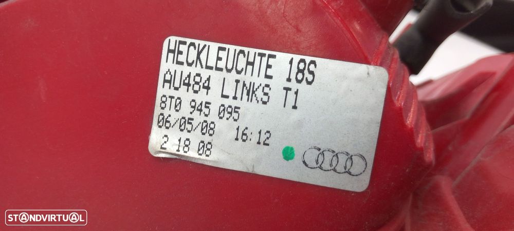 Farolim esquerdo AUDI A5 (8T3) - 6