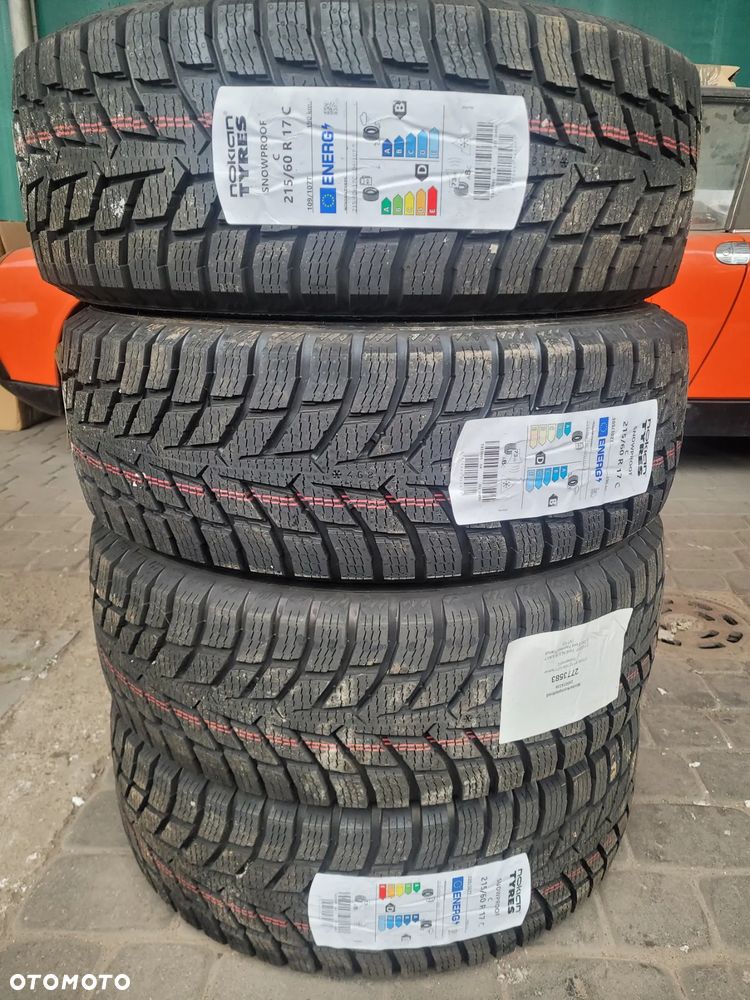 215/60R17C 109/107T - Nokian Snowproof C - DOT 5224 KOMPLET NOWE - 1