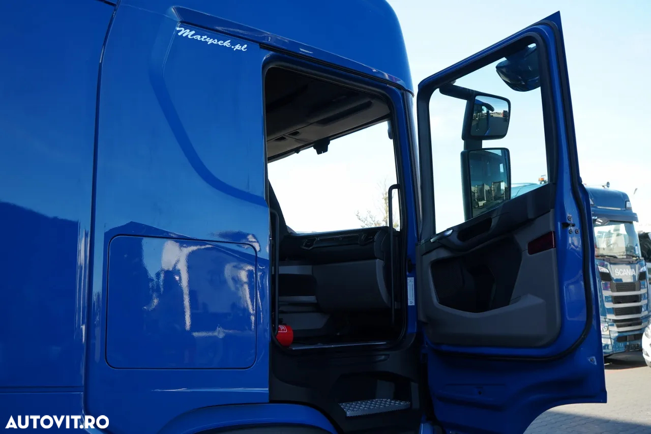 Scania R 450 / RETARDER / SISTEM HIDRAULIC / ADR AT / RĂCIRE I-PARK / JANTE DIN ALIAJ / 2021 / CONTRACT DE SERVICE POST-SERVICE - 35