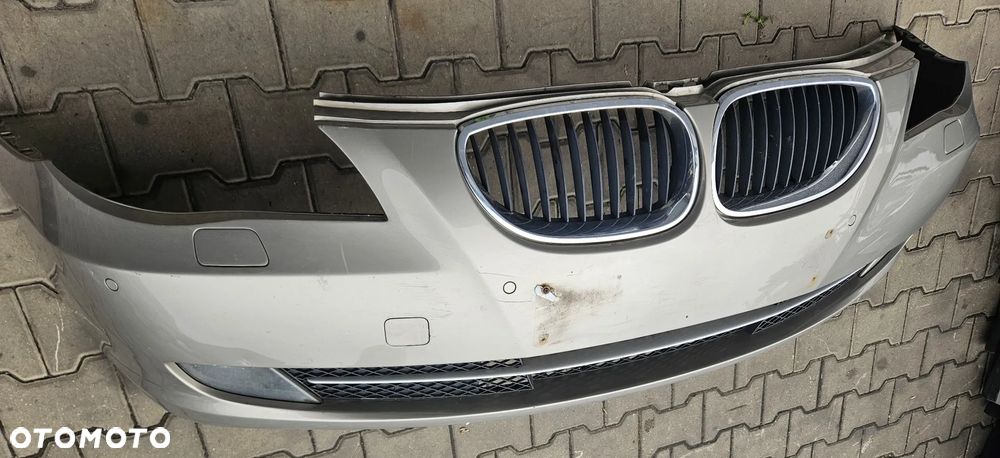 BMW E60 E61 zderzak przód przedni PDC Spryskiwacze Platinbronce - 1