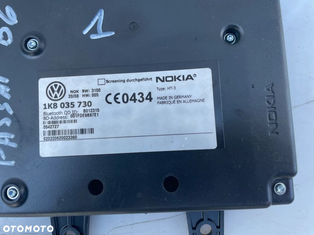 MODUŁ BLUETOOTH VW PASSAT B6 1K8035730 - 2
