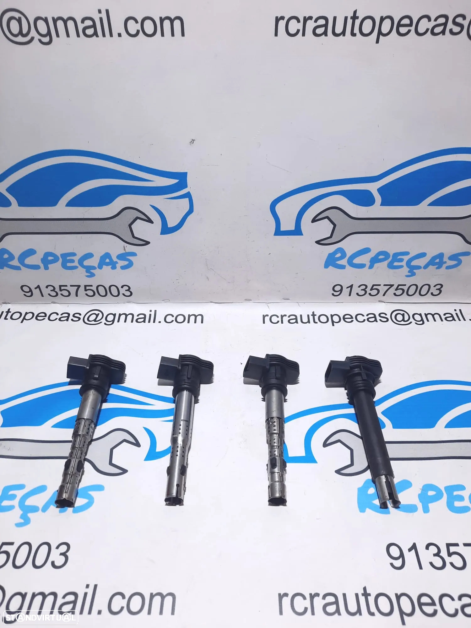 BOBINE BOBINES IGNIÇÃO CHAMADA BOSCH AUDI SEAT SKODA VOLKSWAGEN JETTA GOLF V MK5 2.0 TSI GTI 200CV 0221604115 06F905115F - 5
