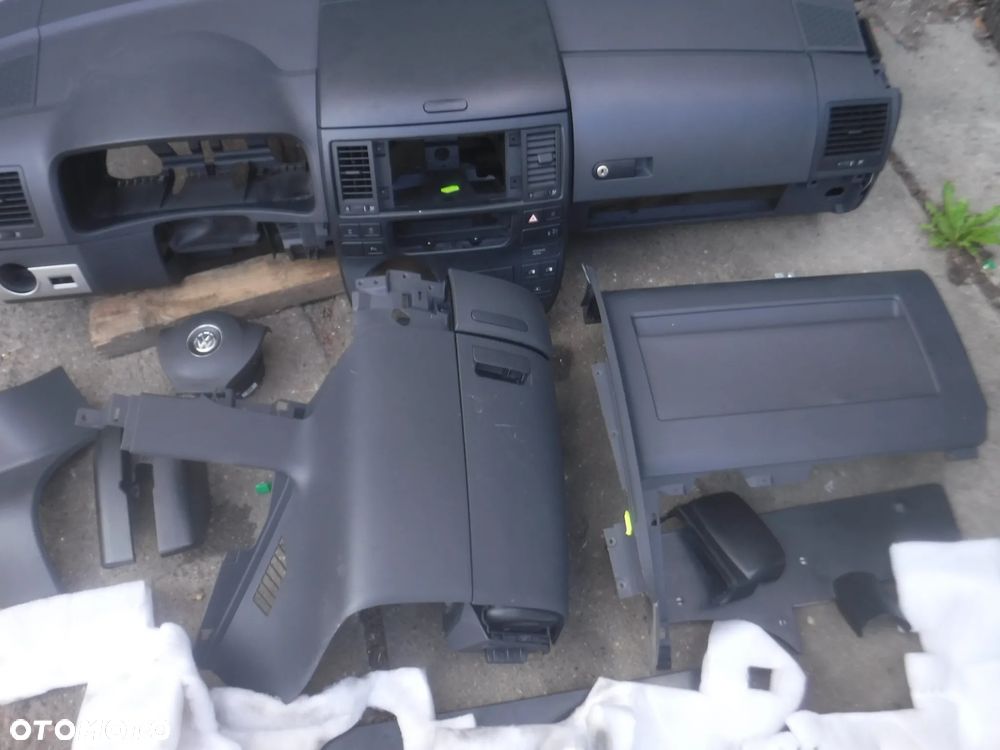 Vw T5 Lift multivan deska pulpit konsola kierownica air bag dywan kpl - 2