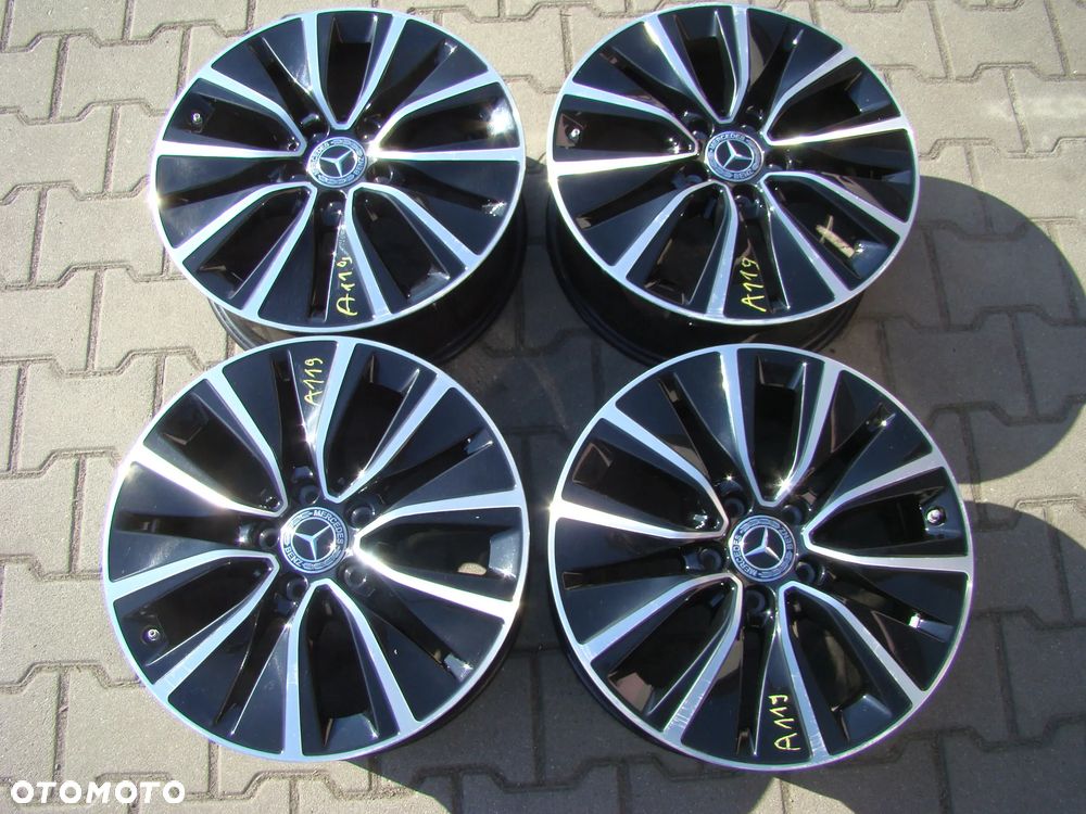 a119 5x112 Mercedes W205 W176 W177 W46 W247 CLA C117 C118 W124 VIto V-klasa w447 7jx17 - 1