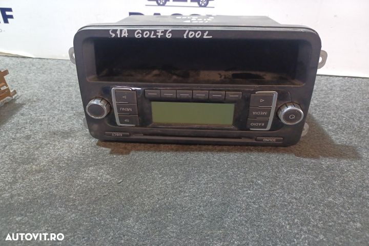Radio cd 5K0035156 Volkswagen VW Golf 6 [2008 - 2015] Van wagon 5-usi - 1