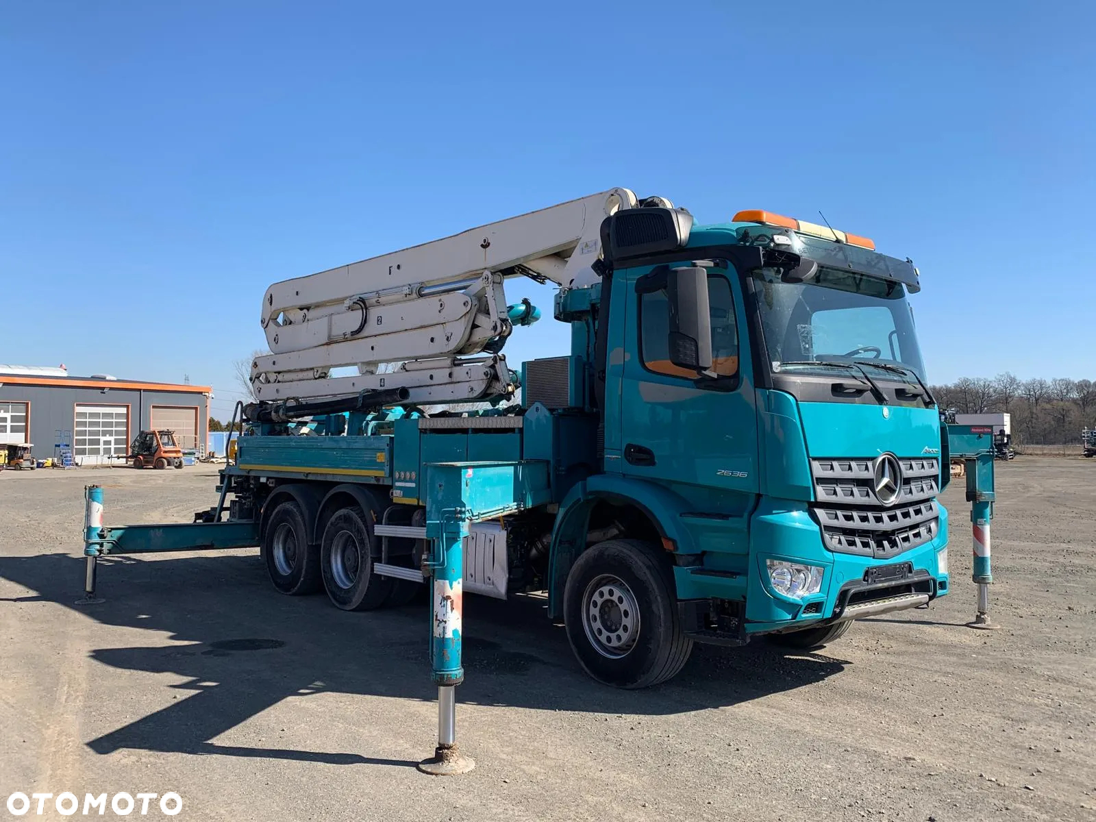 Mercedes-Benz AROCS 2636 6x4 EURO6 POMPA DO BETONU SERMAC 5Z33 - 3