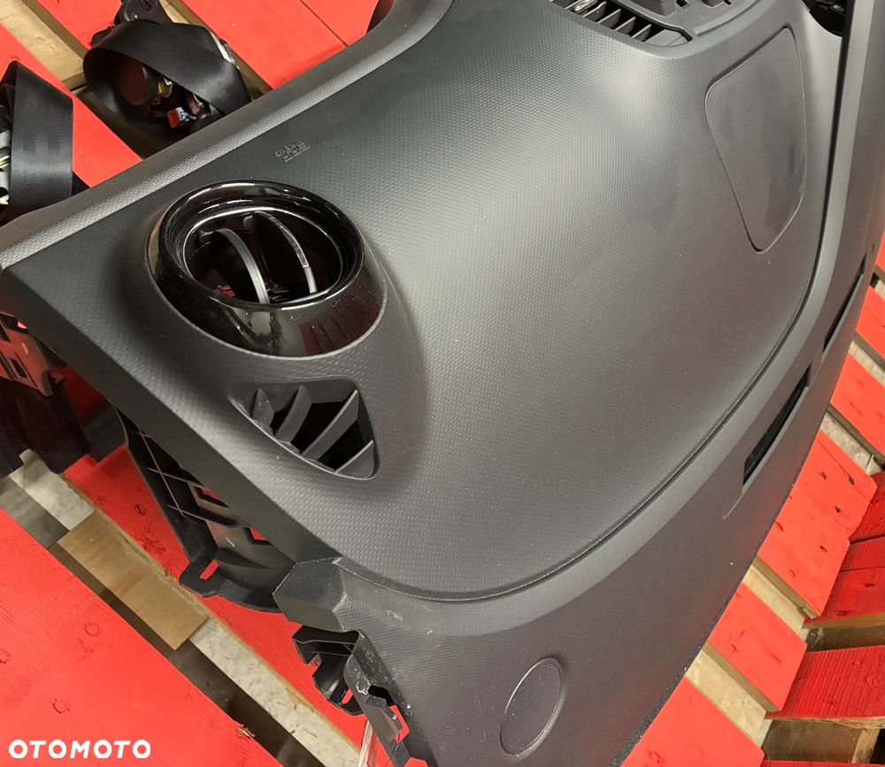 DESKA ROZDZIELCZA konsola kokpit pulpi poduszki airbag pasy KOMPLET ORYGINALNY Renault Captur - 3