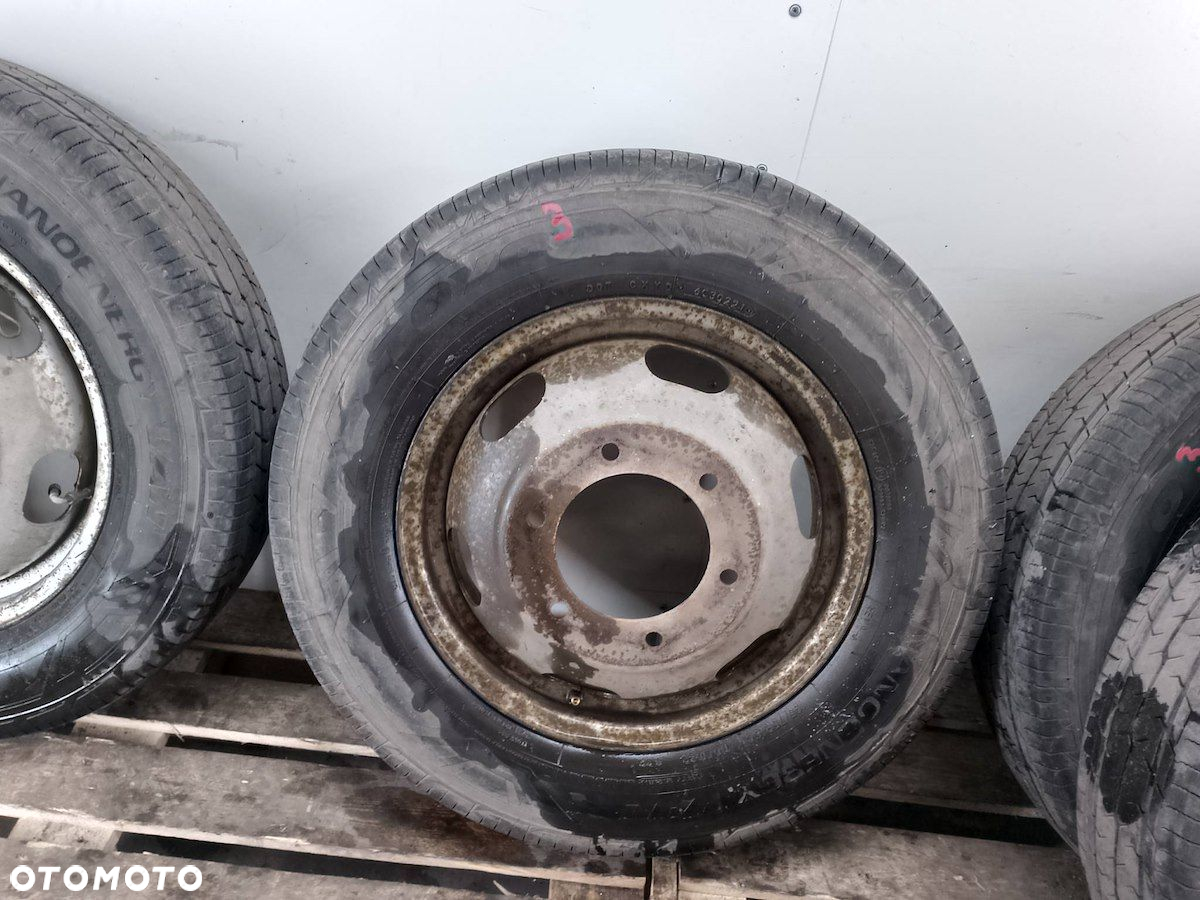 FELGI STALOWE KOMPLET 16 6x180 Z OPONAMI 195/75R16C FORD TRANSIT MK6 - 3