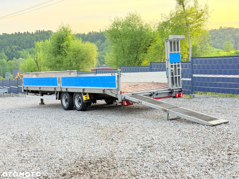Humbaur * Przyczepa Tandem Humbaur * Niskopodwoziowa * 7.20 Długa * Najazdy * - 17