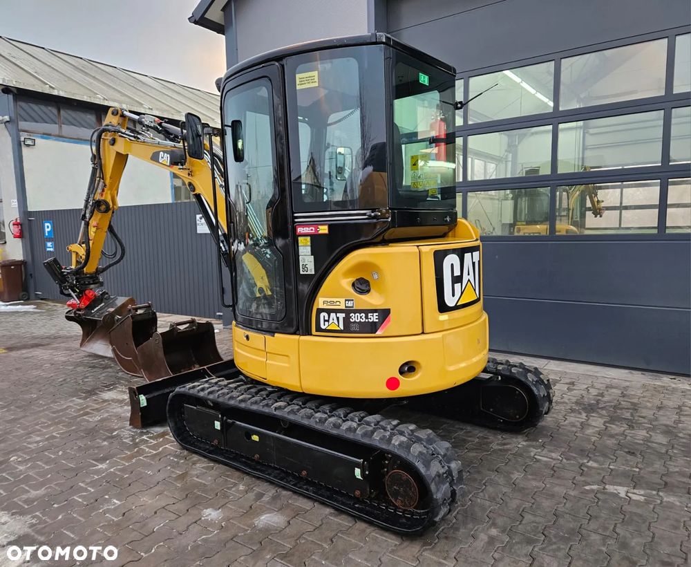 Caterpillar MINIKOPARKA CAT CATERPILLAR 303.5E CR 303.5 E 303 2019R. KLIMATYZACJA ROTOTILT - 14