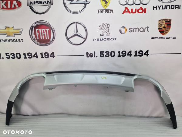 BMW X3 G01 LIFT 21- DYFUZOR / SPOJLER ZDERZAKA TYLNEGO TYLNIEGO TYŁ , NR 51129451100 + 51129451097 , NR AUKCJI DT547