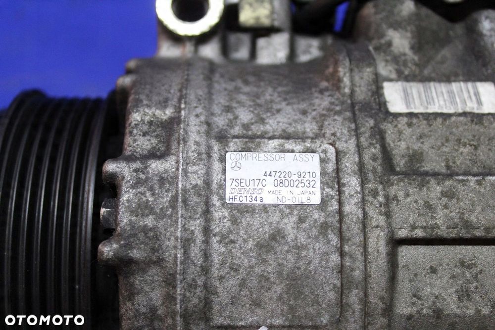 SPRĘŻARKA KLIMATYZACJI MERCEDES SL R230 447220-9210 - 3