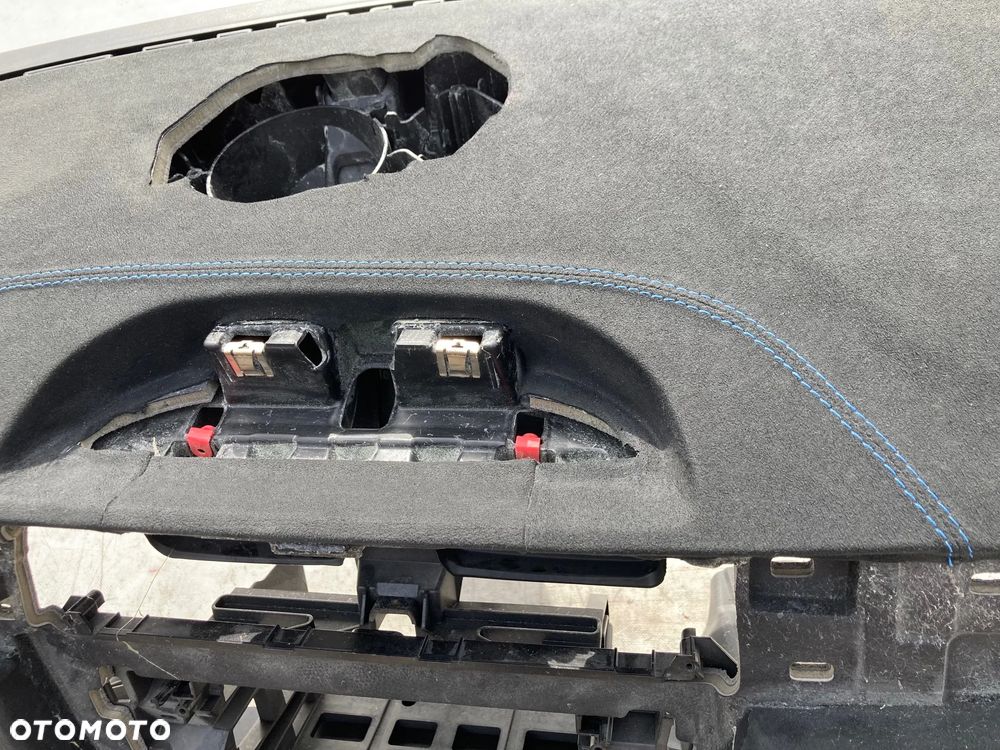 BMW 1 M1 M2 F20 F21 F22 F23 F87 FL LIFT LIFTING DESKA ALCANTARA SKÓRA niebieska nić KONSOLA KOKPIT PULPIT AIRBAG PODUSZKI POWIETRZNE KIEROWCY PASAŻERA AIR BAG DOPINACZE Okazja Sprawdź Raz2 !!! - 10