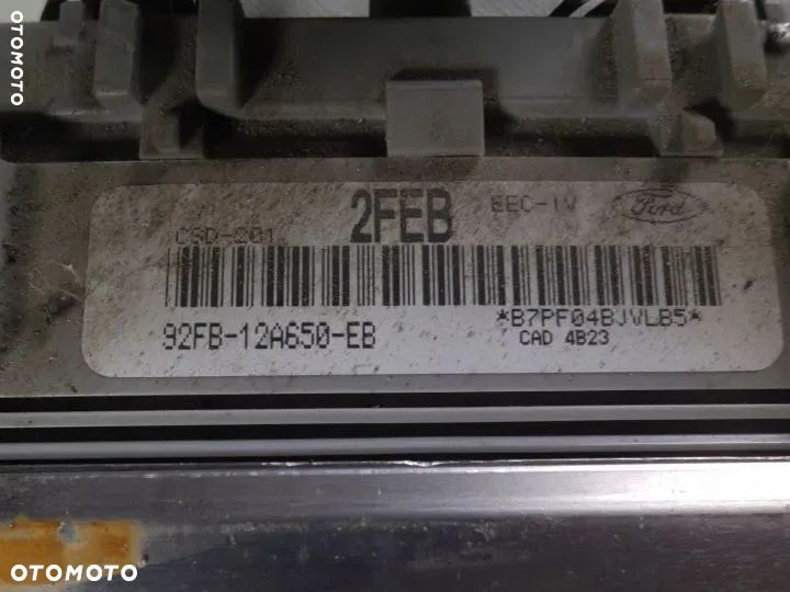 FORD FIESTA MK3 1.3 KOMPUTER SILNIKA 92FB12A650EB - 2