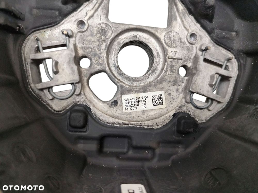 KIEROWNICA SKÓRA MULTIFUNKCJA SKODA RAPID YETI 5L0419091G - 3
