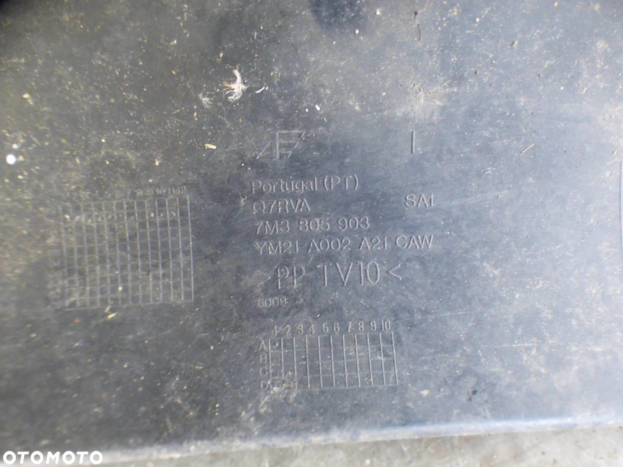VW SHARAN II 2 7N DOKŁADKA SPOILER ZDERZAKA HOKEJ 7M3805903 7M3805904 GORLICE - 5